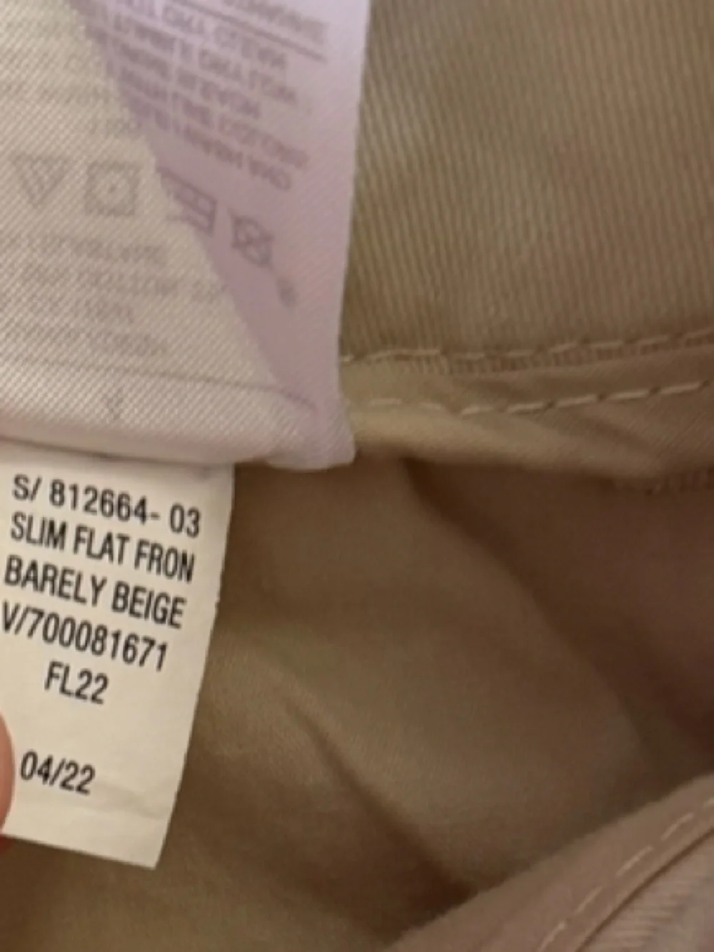Banana Republic Slim Fit Authentic Chino Pants Sz 4